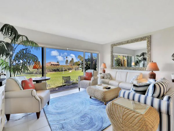 Longboat Key Beachfront One Bedroom Condo Partial Gulf Views